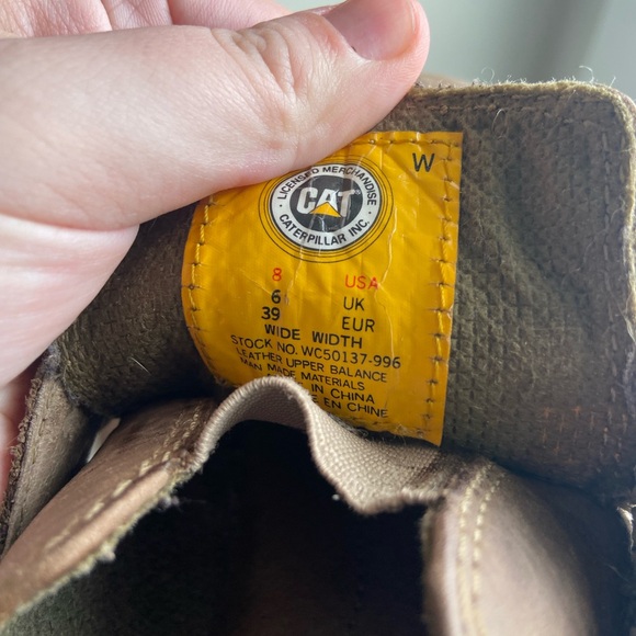 CAT Leather Clogs - Picture 4 of 4